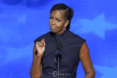 Michelle Obama Criticizes Trump's Racist Lies In DNC Speech