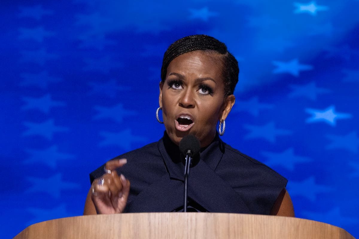 “Who’s going to tell him?” Michelle Obama tears up…