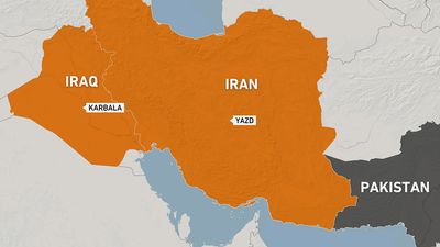 Bus crash in Iran kills at least 28 Pakistani pilgrims travelling to Iraq