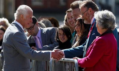 King Charles greeted by crowd in Southport as he meets those affected by attack