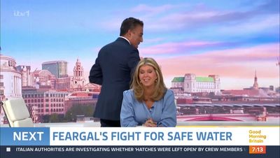 Good Morning Britain thrown into chaos as Adil Ray walks off show after Kate Garraway 'joke'