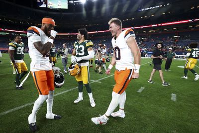 Broncos teammates continue to praise quarterback Bo Nix