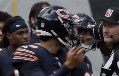 Hard Knocks mics caught Caleb Williams hilariously asking for a ref’s approval after his absurd scramble pass