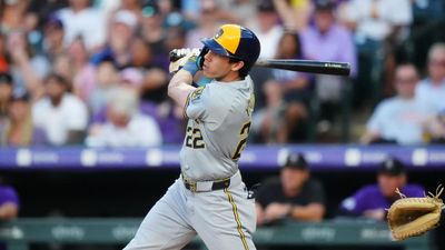 Christian Yelich Humorously Admits Injury Defeat in Levity-Inducing Clip