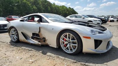 Remember That Wrecked Lexus LFA? It's For Sale