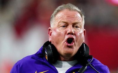 Brian Kelly continued LSU-Ole Miss feud by trolling Lane Kiffin over his Coca-Cola rant