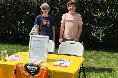 Town officials shut down boy’s charity ice cream stand for food code violation after complaint