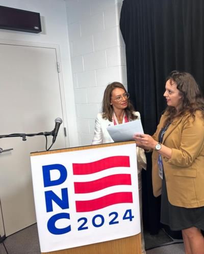 María Teresa Kumar Speaks At Democratic National Convention