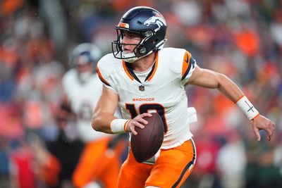 Baldinger reviews reel of Bo Nix in Broncos vs Packers