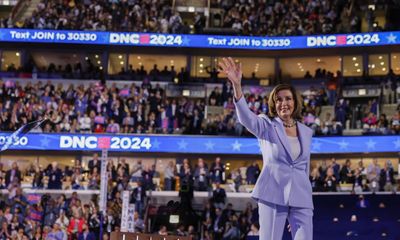 Nancy Pelosi thanks Biden at convention and says Harris will ‘take us to new heights’