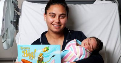 Babies born in Book Week gifted their first story at John Hunter Hospital