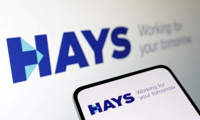 Hays profits plunge 90% as UK recruitment remains ‘subdued’