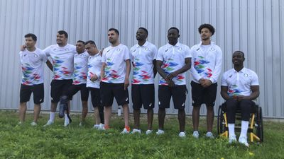 Refugee athletes send 'message of hope' as they head to Paris Paralympics