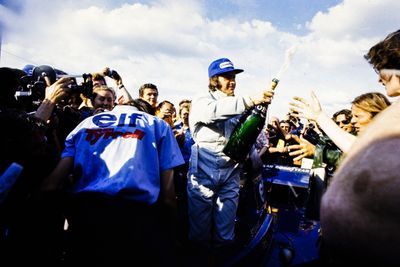 How spraying champagne became a tradition on the F1 podium