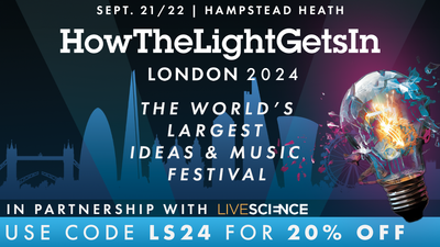 Live Science x HowTheLightGetsIn — Get discounted tickets to the world’s largest ideas and music festival