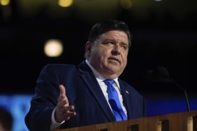 Gov. Pritzker Emphasizes Importance Of 2024 Presidential Election