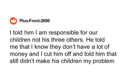 “AITA For Reminding My Ex I’m Only Responsible For Our Children And Not All Of His Kids?”