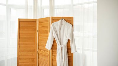 Is your bathrobe giving you skin irritation? Experts say you probably aren't washing it often enough and advise this surprising frequency