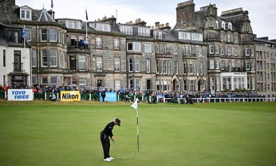 Charley Hull enjoys windy conditions to take early lead in Women’s Open