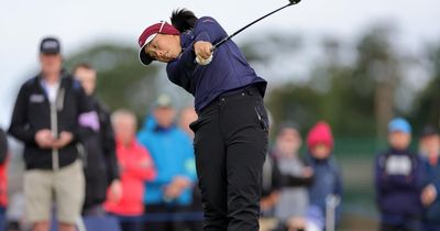 Hull leads the way as wind wreaks havoc in AIG Women's Open day one at St Andrews