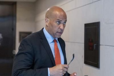 Sen. Cory Booker Dismisses Trump's Attacks On Kamala Harris