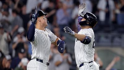 Giancarlo Stanton Drops Perfect One-Liner to Describe Aaron Judge's Dominance