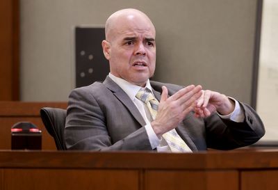 Ex-politician tells a Nevada jury he didn't kill a Las Vegas investigative reporter