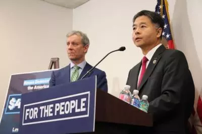 Rep. Ted Lieu Speaks At Democratic National Convention