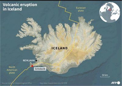 Volcano Erupts In Iceland, Sixth Since December