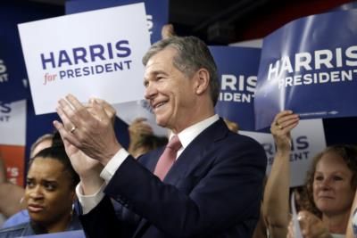 Gov. Cooper Praises Kamala Harris As A Strong Leader