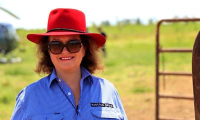 Where’s the beef? Gina Rinehart puts past journalism quarrel aside with pies at the Kennedys