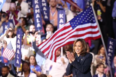 Harris' "freedom" at DNC close