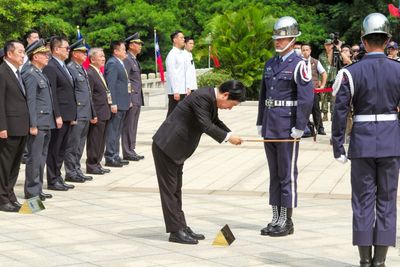 Taiwan Leader Urges Unity On Chinese Attack Anniversary