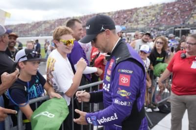 NASCAR Penalizes Denny Hamlin For Engine Rebuild Error