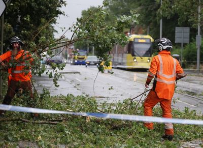 Storm Lilian live: Manchester Pride issue statement as 80mph winds disrupt flights and cause power cuts