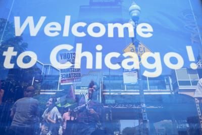 Chicago Protests At Democratic National Convention Highlight Gaza Conflict