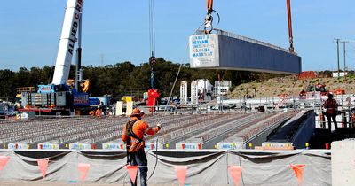 Hexham straight bridge work reaches new stage