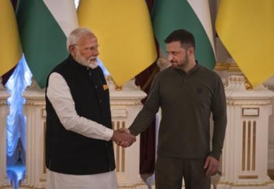 Indian Prime Minister Modi Visits Ukraine Amid Ongoing Conflict