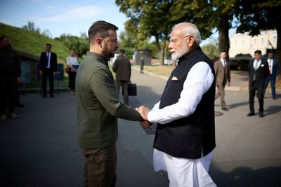 India’s Modi meets Ukrainian President Zelenskyy in Kyiv