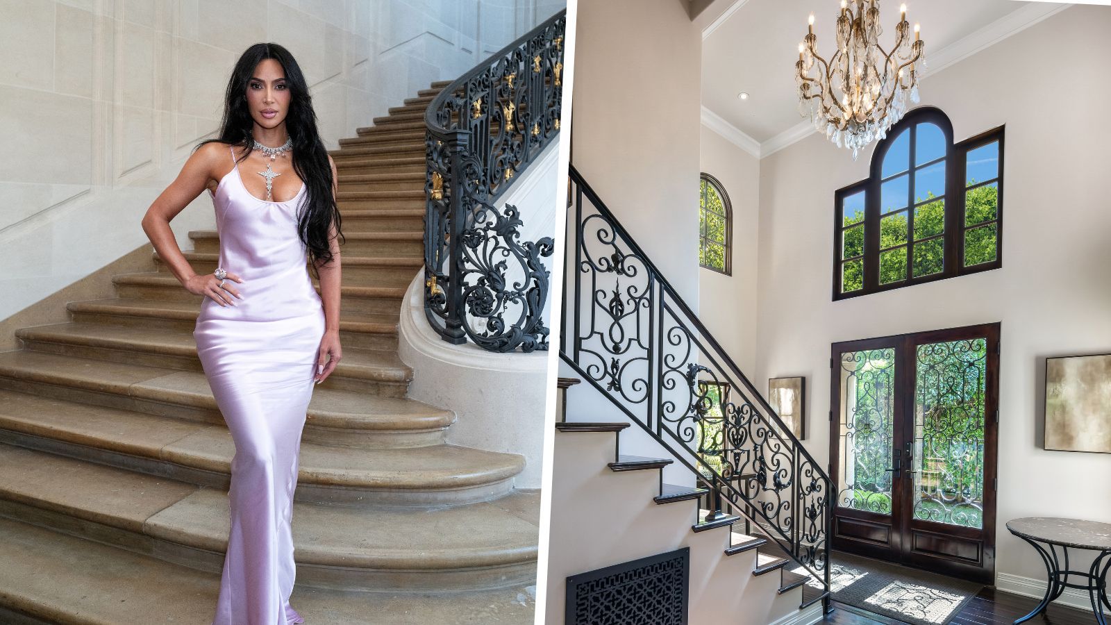 Kim Kardashian’s first house offers modern flair on …