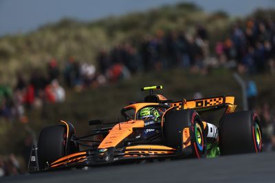 F1 Dutch GP: Norris tops wet-to-dry FP1 over Verstappen