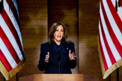 Kamala Harris accepts the Democratic nomination