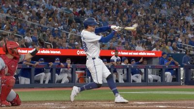 Ernie Clement Hits Highly Unusual Home Run for Blue Jays On Pitch at Eye Level