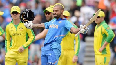 Watch: When Shikhar Dhawan smashed 117 against Australia with a fractured thumb in 2019 ODI World Cup