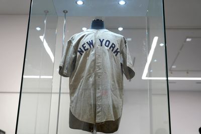 Babe Ruth's 'called shot' jersey could get as much as $30 million at auction