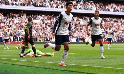 Son Heung-min hits double as Tottenham fire four past Everton