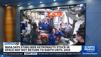 Two stranded astronauts will not return on the ship that carried them into space