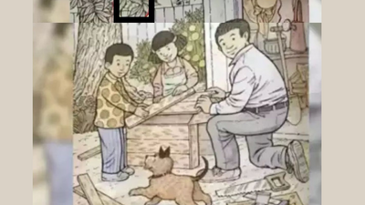 Optical Illusion: Find two hidden animals in this picture