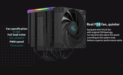 DeepCool products rebranded to Shaking Tank to dodge U.S. sanctions — seller blurs DeepCool logos from product renders