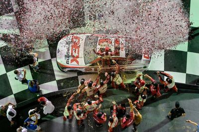 NASCAR Cup Daytona: Harrison Burton takes shock win for Wood Brothers